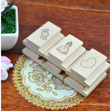 Custom Wooden Scrapbook Stamp for DIY Kits 598